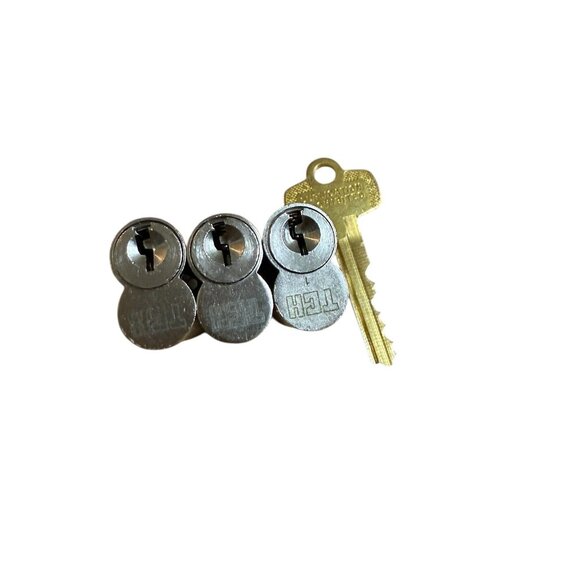 Core Cylinder Fits Stanle lot of 3 cones lock